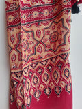 Modal Silk Ajrakh Stole