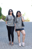 Woman's Short Top - Kalamkari