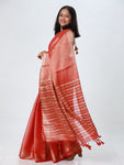 Tissue Dhakai Saree - Red