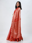 Tissue Dhakai Saree - Red