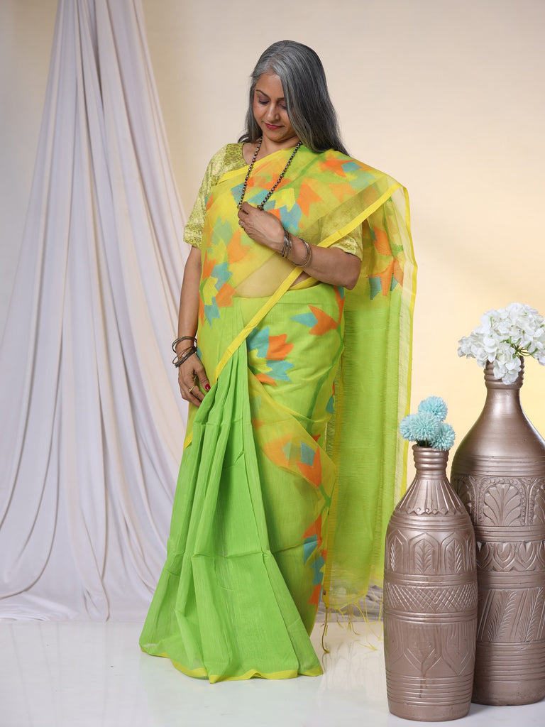 New Design Muslin Soft Jamdani Saree