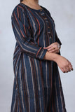 Chillax - Woman's Dress - Blue Striped