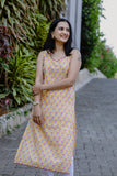 Woman's Casual Kurti - Yellow