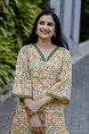 Woman's Casual Kurti - Yellow