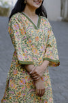 Woman's Casual Kurti - Yellow