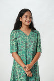 Woman's Vanaspati Casual Dress - Green