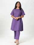 Woman's Co-Ord Set - Purple