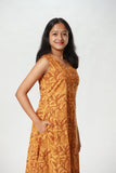 Woman's Vanaspati Casual Dress - Mustard Yellow