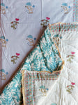Kids Bedsheet + Quilt Set - Elephant