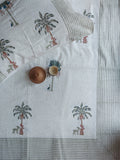 Heritage Double Bedsheet - Tree