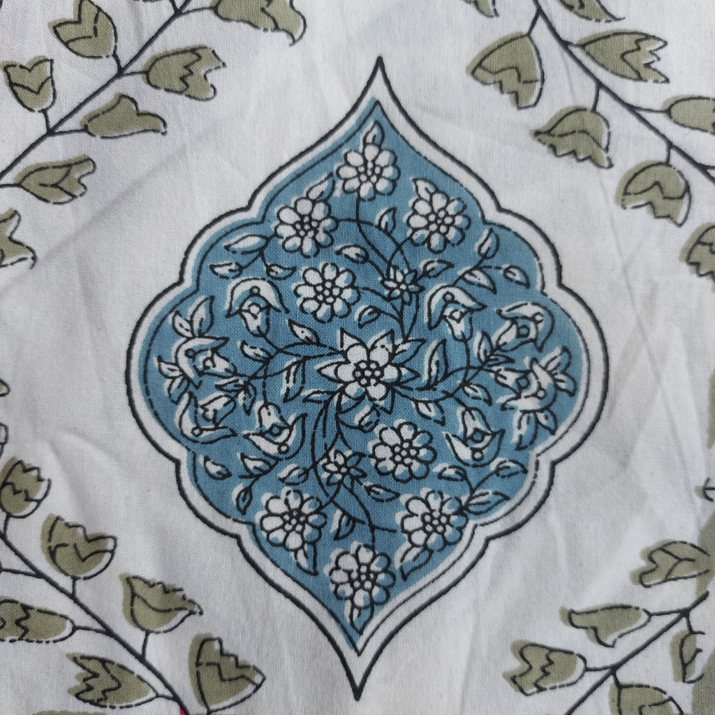 Baagh Double Bedsheet - Beige