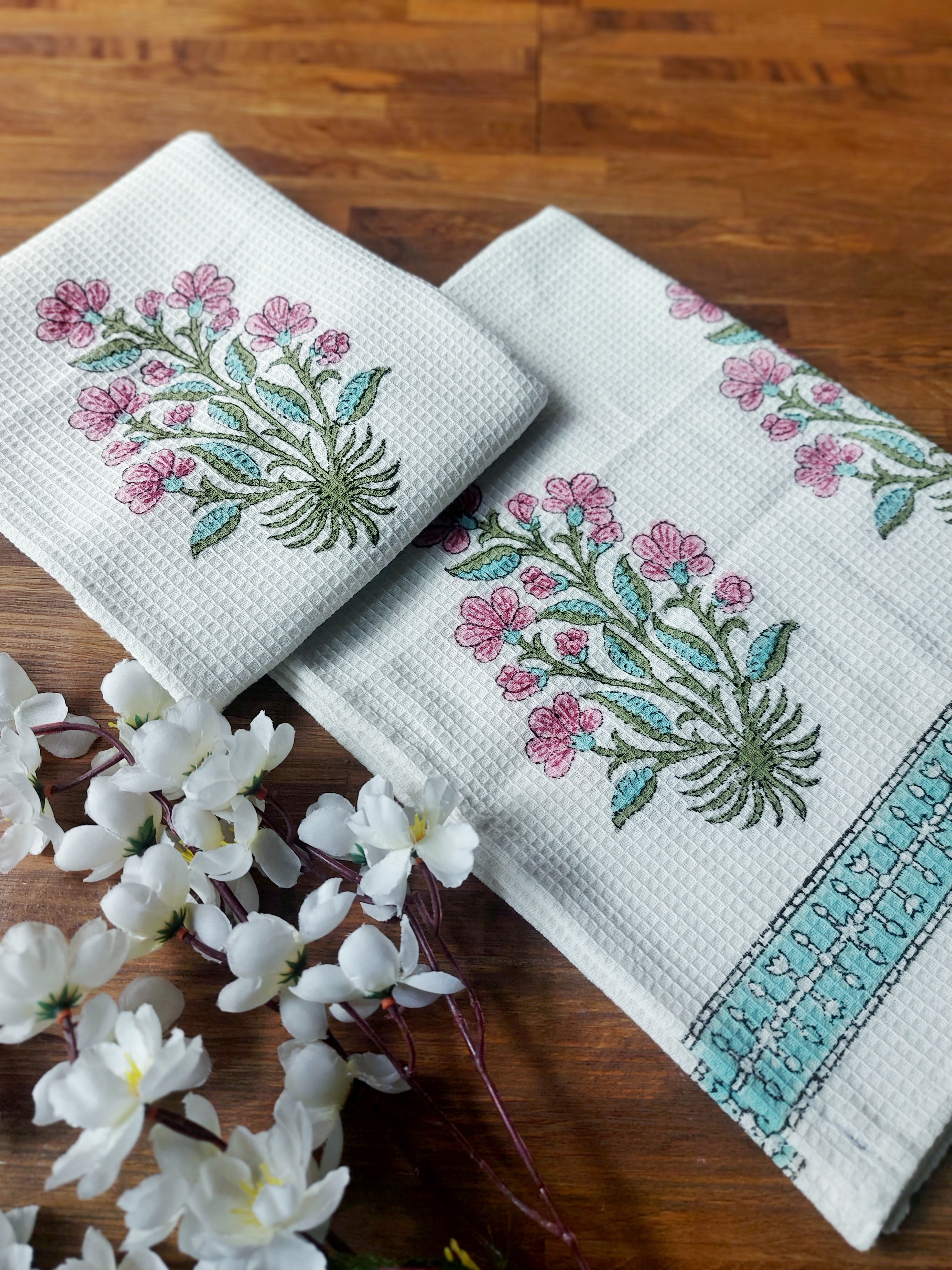 Waffle Hand Napkin Set