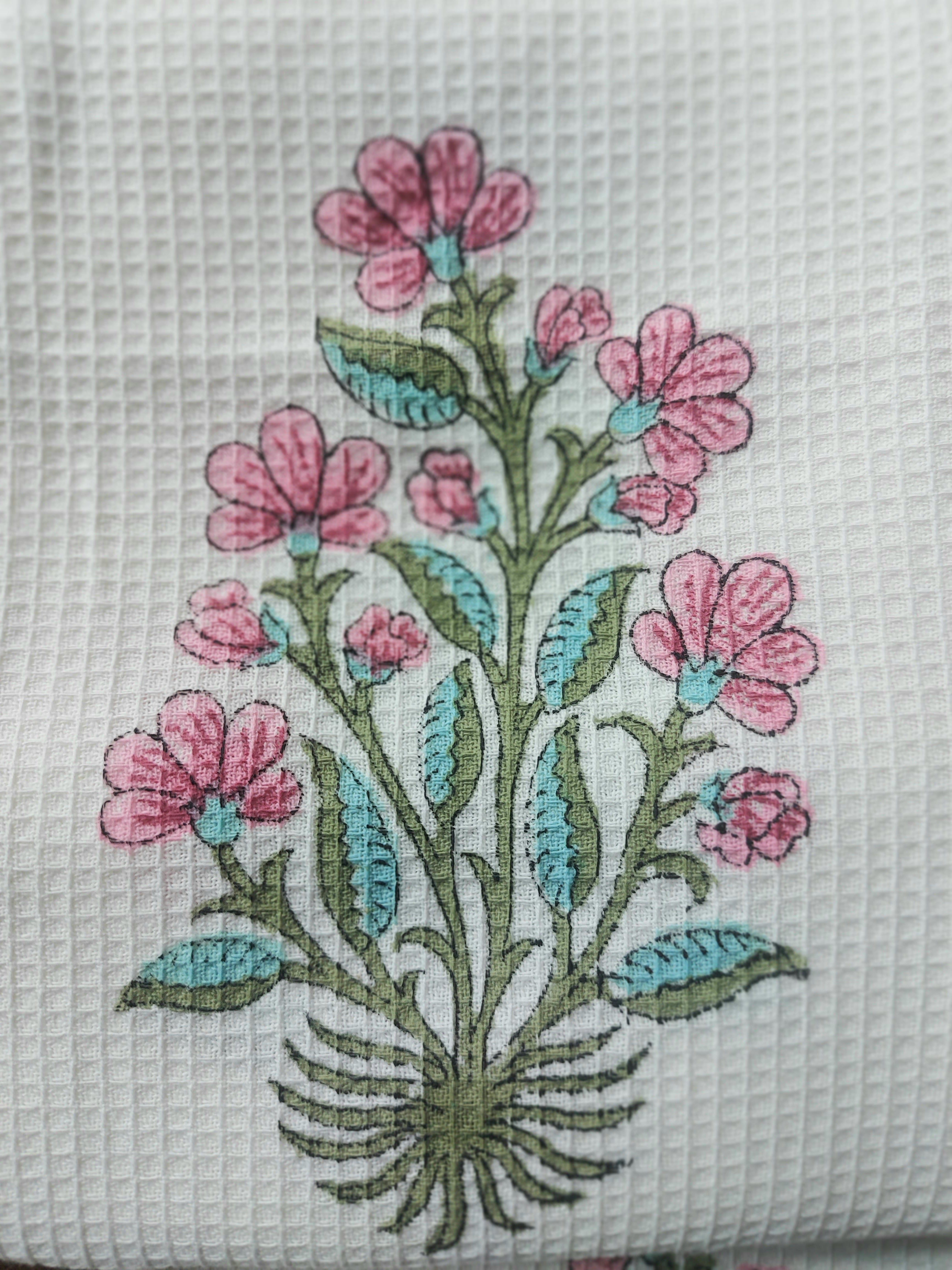 Waffle Hand Napkin Set