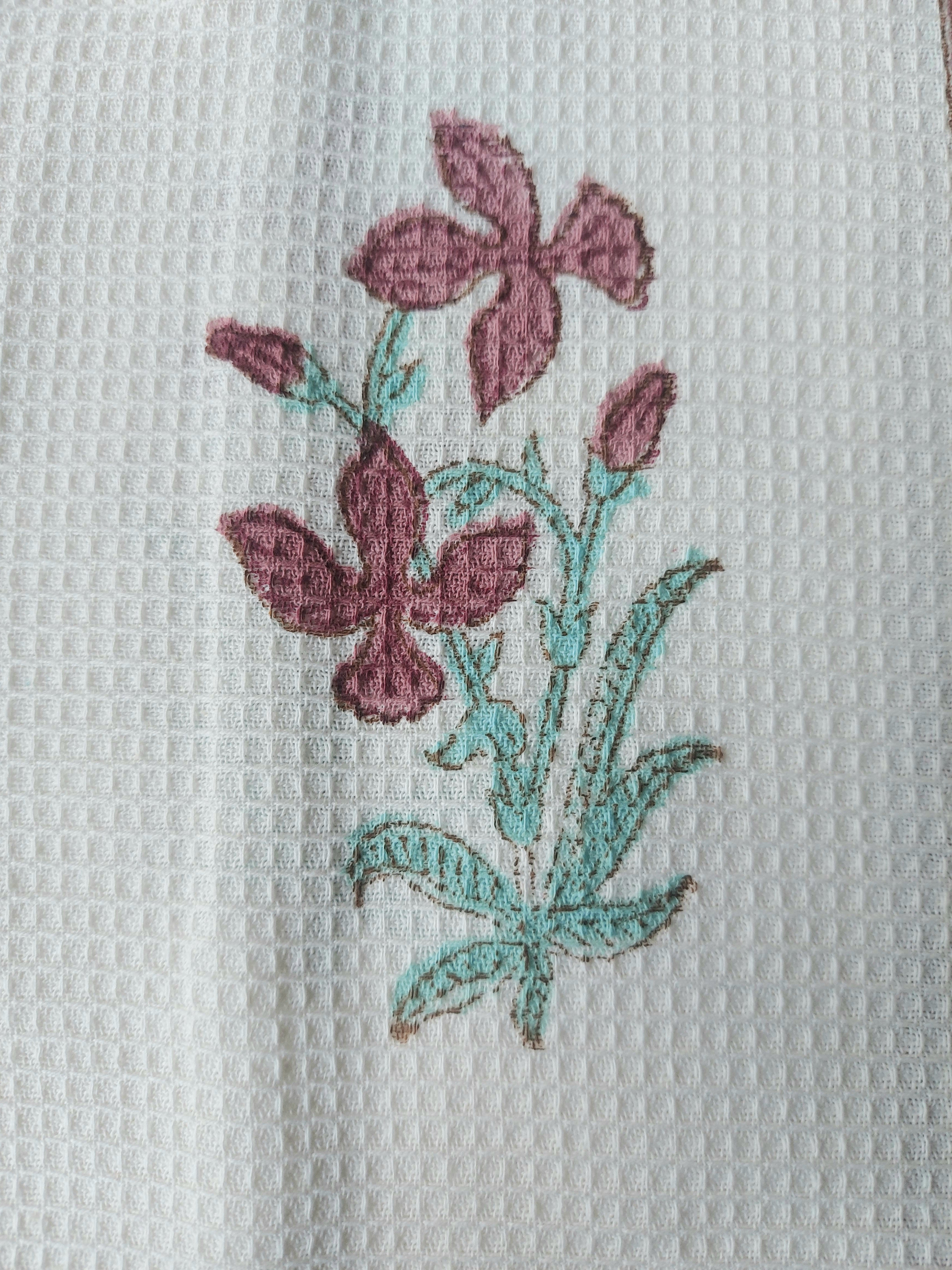 Waffle Hand Napkin Set