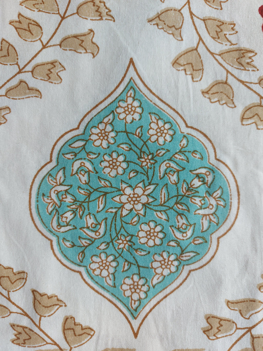 Baagh Double Bedsheet - Beige