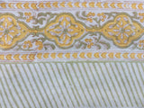 Heritage Double Bedsheet - Yellow