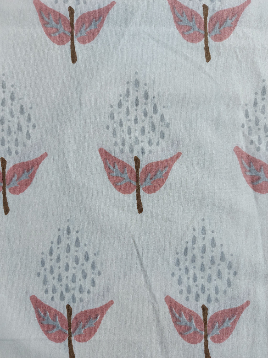 Baagh Double Bedsheet - Beige Butti