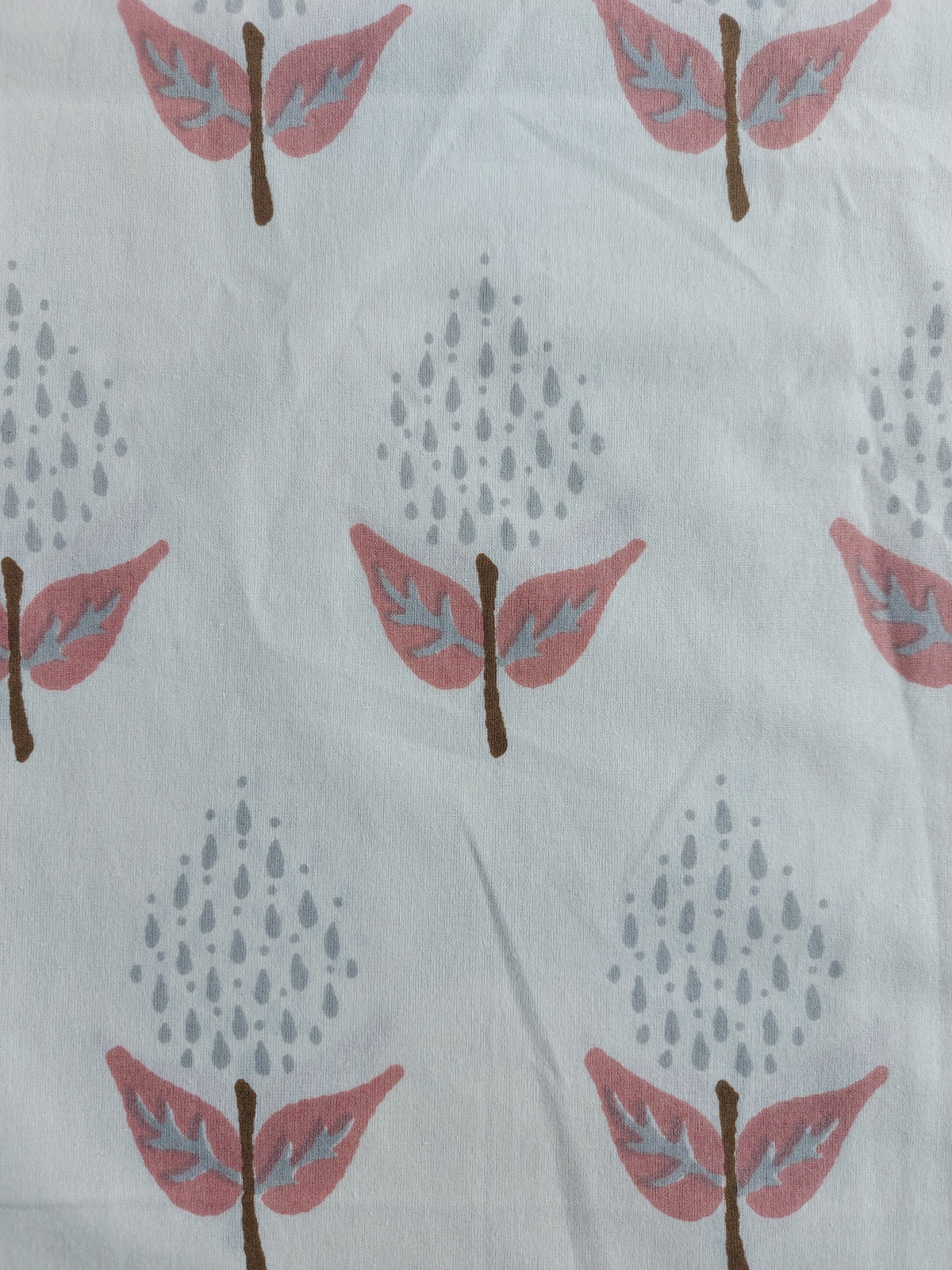 Baagh Double Bedsheet - Beige Butti