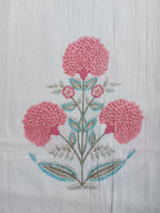 Baagh Double Bedsheet - Pink