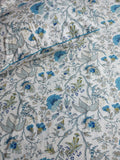 Baagh Superking Bedsheet - Blue