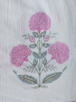 Baagh Double Bedsheet - Pink