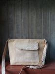 Cotton Rectangle Bag - Beige