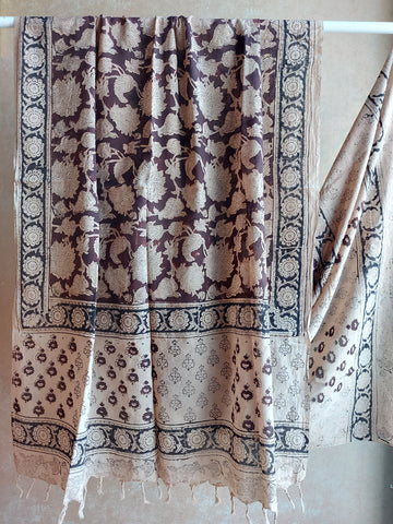 Kalamkari Cotton Dupatta