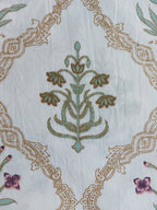 Baagh Double Bedsheet - Teal