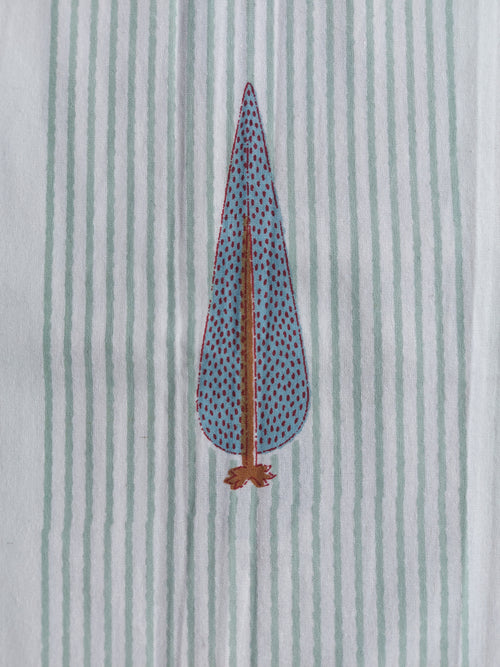 Baagh Double Bedsheet - Beige