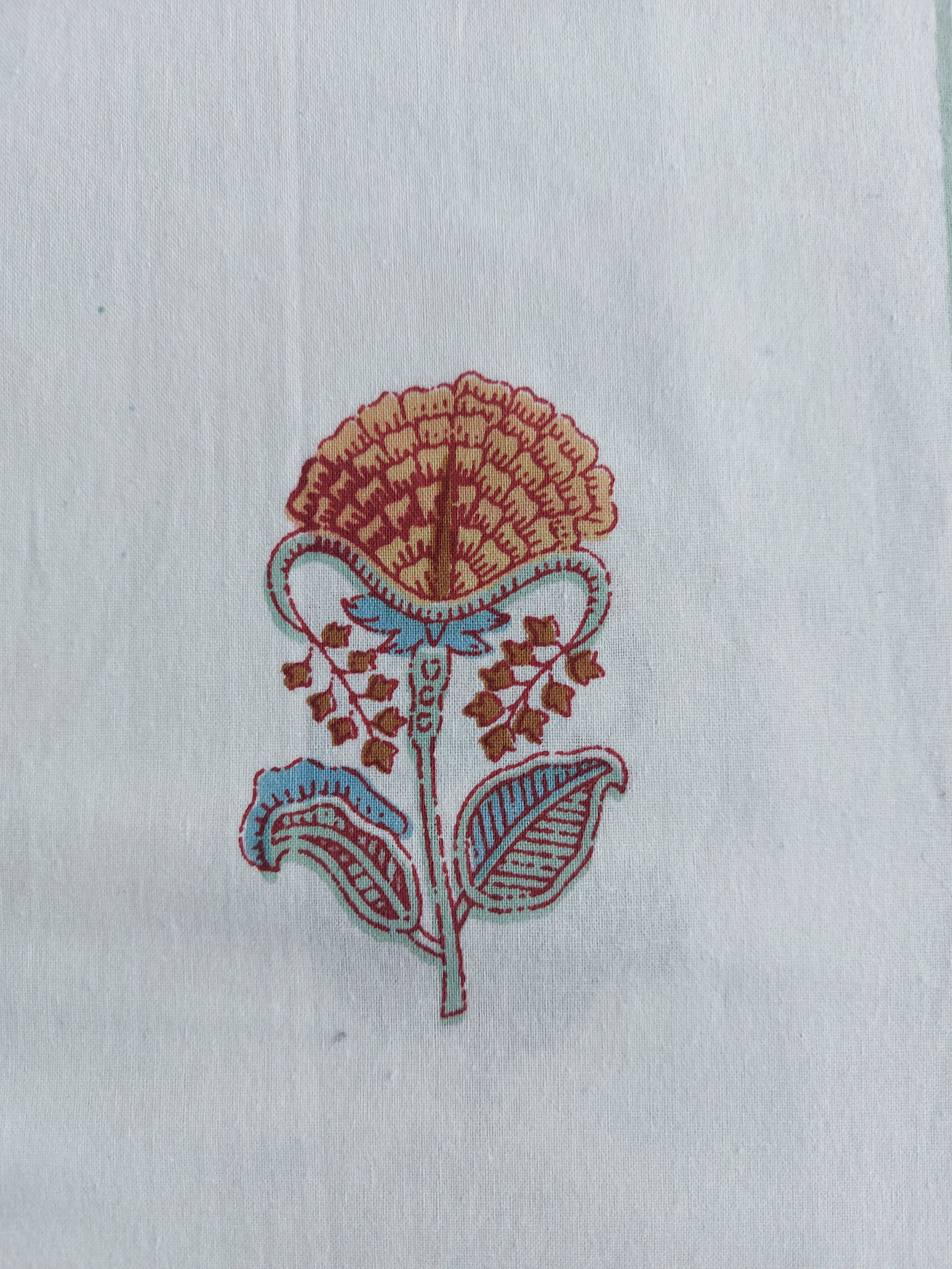 Baagh Double Bedsheet - Beige