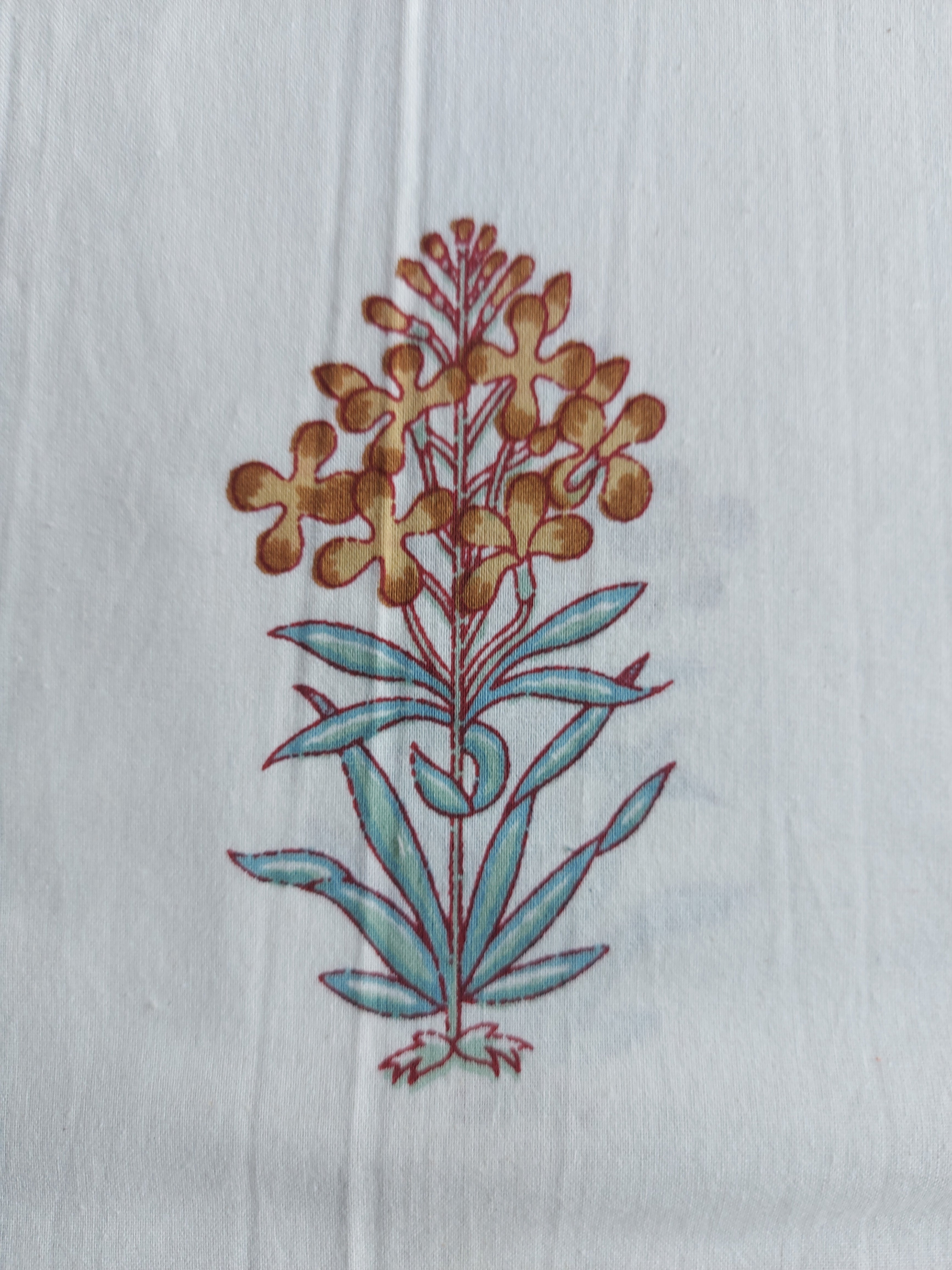 Baagh Double Bedsheet - Beige