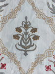 Baagh Double Bedsheet - Maroon & Grey