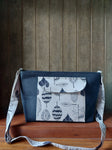 Cotton Rectangle Bag - Grey