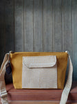 Cotton Rectangle Bag - Mustard