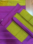 Table Mat & Table Runner Set - Pink + Yellow