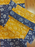 Table Mat & Table Runner Set - Yellow & Blue