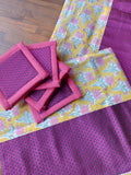 Table Runner & Tea Coaster Set