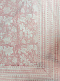 Heritage Superfine Double Bedsheet - Pink