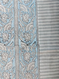 Heritage Single Bedsheet - Blue