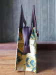 Leather Handbag - Yellow