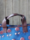 Leather 2 Belt Bag - Blue