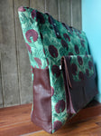 Leather Tote Bag - Pista Green