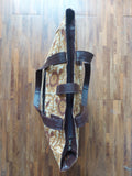 Leather Tote Bag - Mustard Yellow