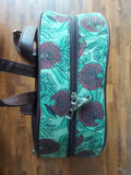 Leather Backpack - Pista Green