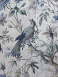 Floral Double Bedsheet - Blue