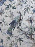 Floral Double Bedsheet - Blue