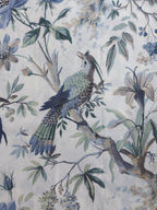 Floral Double Bedsheet - Blue