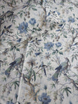 Floral Double Bedsheet - Blue