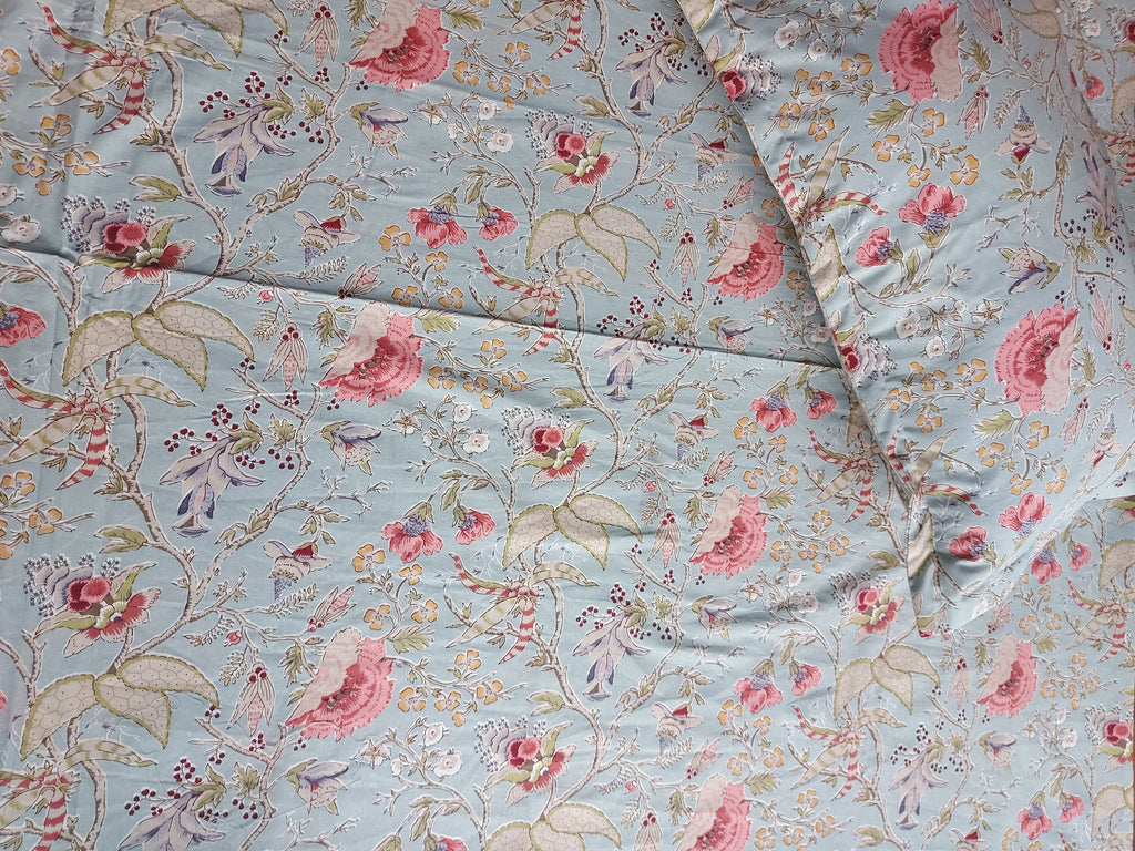 Baagh Superking Bedsheet - Light Green