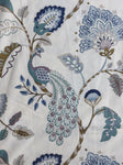 Floral Double Bedsheet - Blue